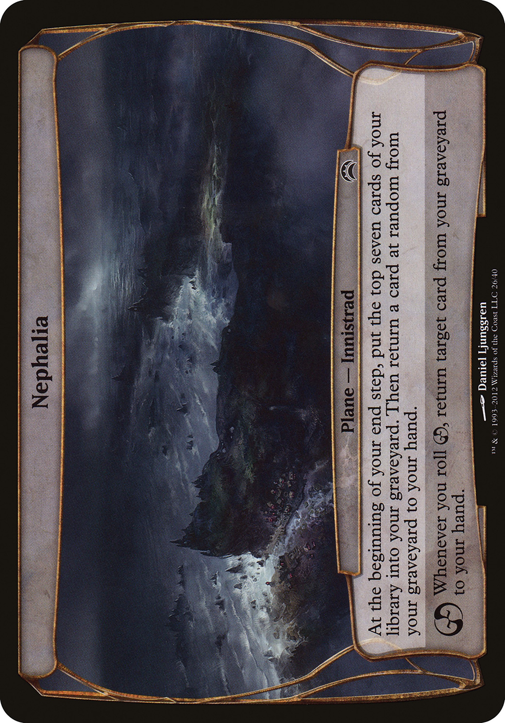 Nephalia (Planechase 2012) (OVER-026) - Planechase 2012 Planes Foil