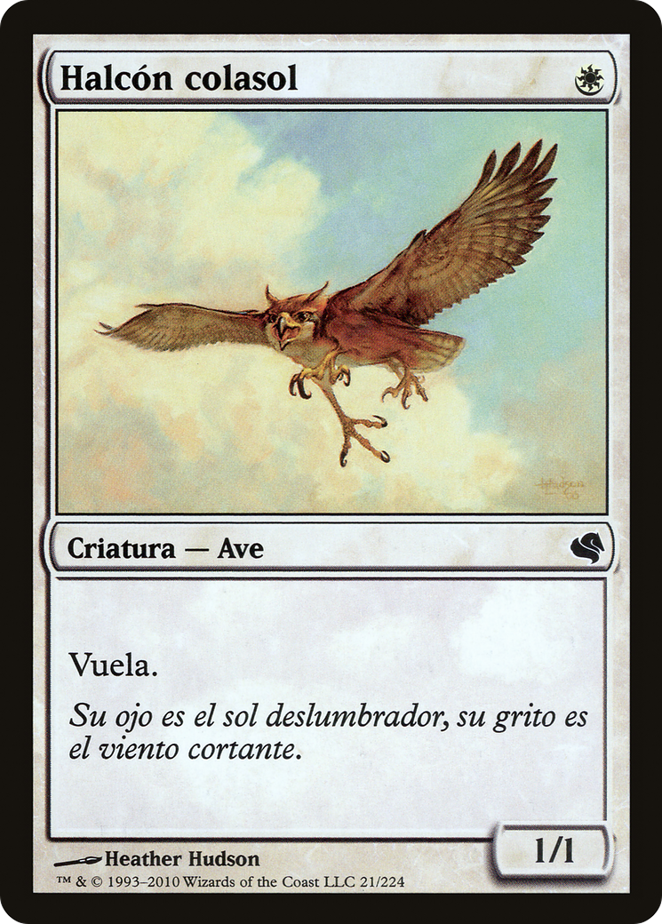 Suntail Hawk (Spanish) - "Halcon colasol" (PS11-021) - Salvat 2011