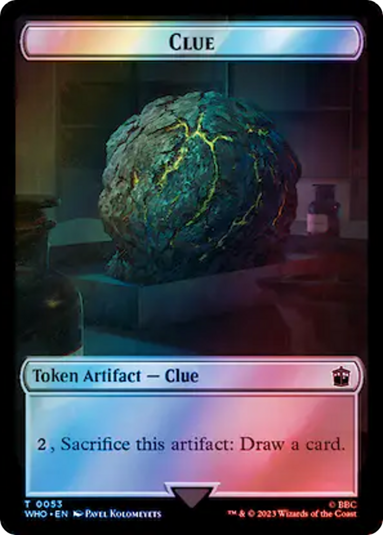 Clue (TWHO-053) - Doctor Who Tokens Foil