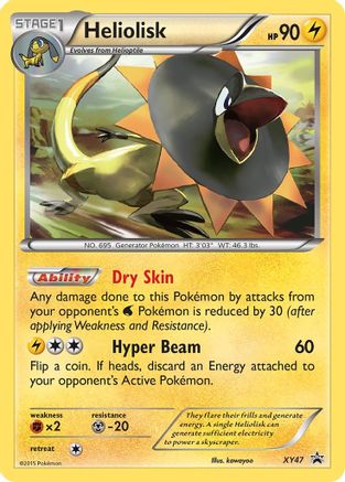 Heliolisk - XY47 - Holofoil XY Promos - Promo