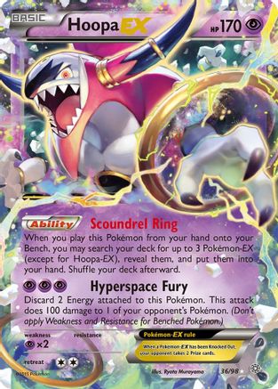 Hoopa EX 036 - Holofoil XY Ancient Origins - Ultra Rare