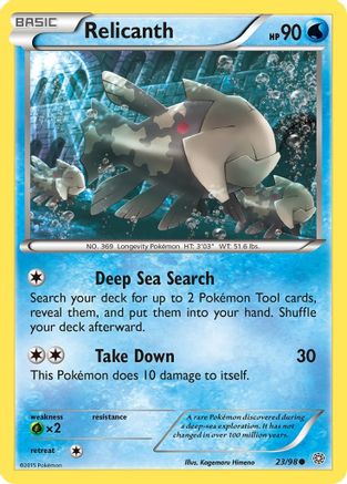 Relicanth 023 XY Ancient Origins - Common