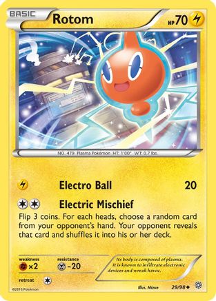 Rotom 029 - Reverse Holofoil XY Ancient Origins - Uncommon