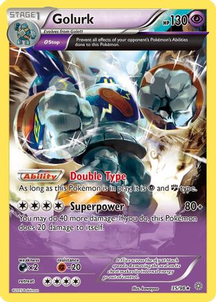 Golurk (35) (35) 035 - Reverse Holofoil XY Ancient Origins - Rare