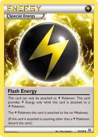 Flash Energy 083 XY Ancient Origins - Uncommon