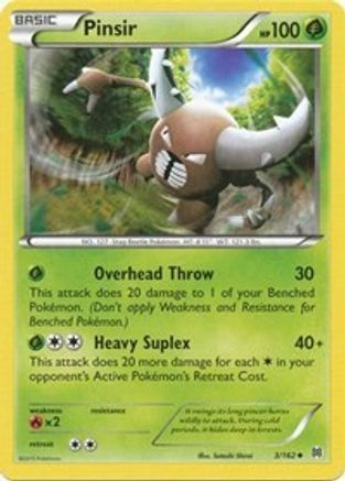 Pinsir 003 XY BREAKthrough - Uncommon