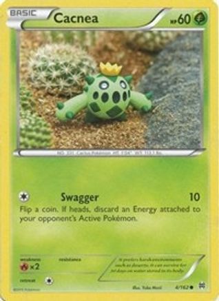 Cacnea 004 - Reverse Holofoil XY BREAKthrough - Common
