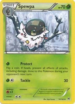 Spewpa 014 XY BREAKthrough - Uncommon