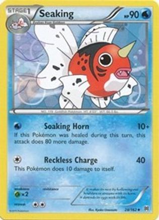 Seaking 028 - Reverse Holofoil XY BREAKthrough - Uncommon