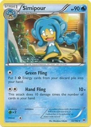 Simipour 042 XY BREAKthrough - Rare