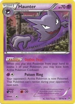 Haunter 059 XY BREAKthrough - Uncommon
