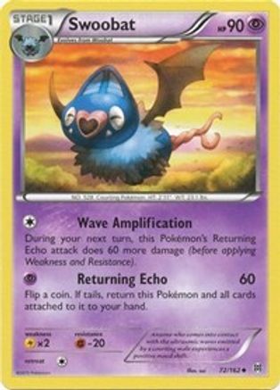 Swoobat 072 XY BREAKthrough - Uncommon