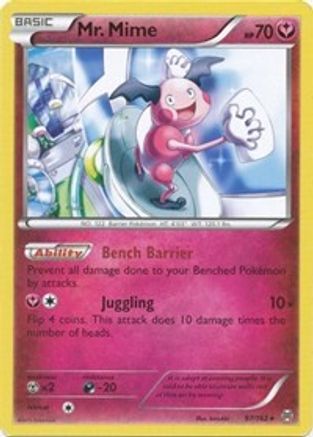 Mr. Mime 097 XY BREAKthrough - Rare