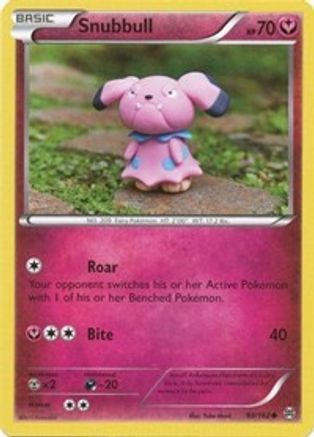 Snubbull 098 - Reverse Holofoil XY BREAKthrough - Common