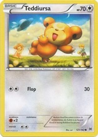 Teddiursa 121 XY BREAKthrough - Common