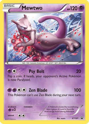 Mewtwo - XY101 - Holofoil XY Promos - Promo