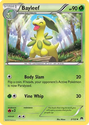 Bayleef 002 XY BREAKpoint - Uncommon