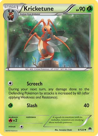 Kricketune 006 XY BREAKpoint - Uncommon
