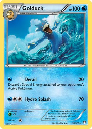 Golduck 017 XY BREAKpoint - Rare