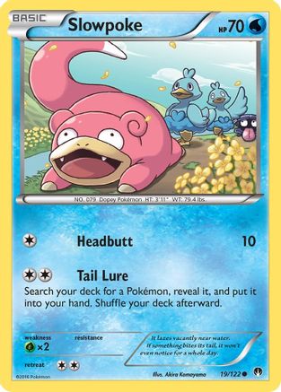 Slowpoke 019 XY BREAKpoint - Common