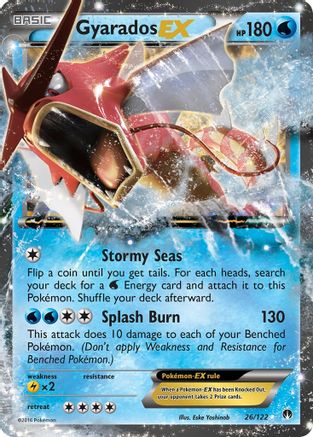 Gyarados EX 026 - Holofoil XY BREAKpoint - Ultra Rare