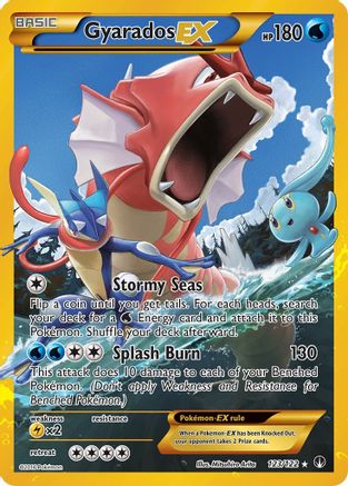 Gyarados EX (Secret) 123 - Holofoil XY BREAKpoint - Secret Rare