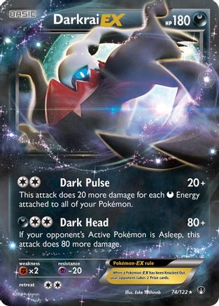 Darkrai EX 074 - Holofoil XY BREAKpoint - Ultra Rare