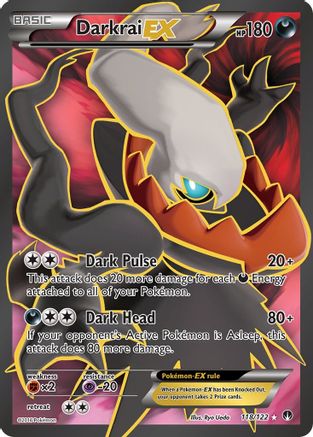 Darkrai EX (Full Art) 118 - Holofoil XY BREAKpoint - Ultra Rare