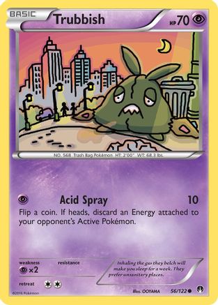 Trubbish 056 XY BREAKpoint - Common