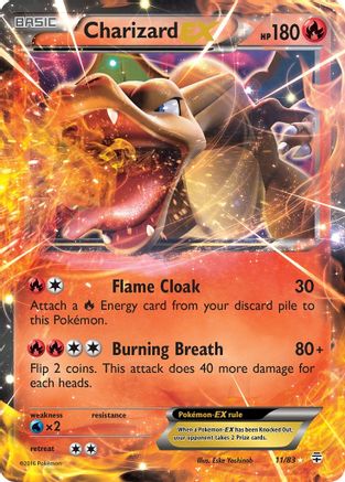 Charizard EX 011 - Holofoil Generations - Ultra Rare