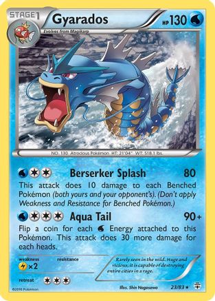 Gyarados 023 Generations - Rare