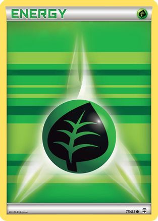 Grass Energy 075 - Reverse Holofoil Generations - Common