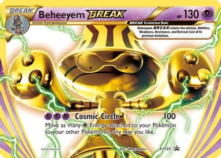 Beheeyem BREAK - XY135 - Holofoil XY Promos - Promo
