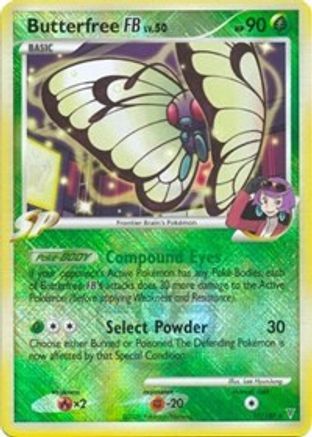 Butterfree FB (League Promo) 017/147 - Reverse Holofoil League & Championship Cards - Promo