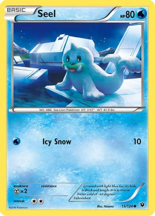 Seel 015 XY Fates Collide - Common