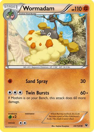 Wormadam (44) XY Fates Collide - Uncommon