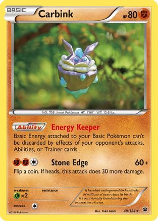Carbink (49) (49) 049 XY Fates Collide - Rare
