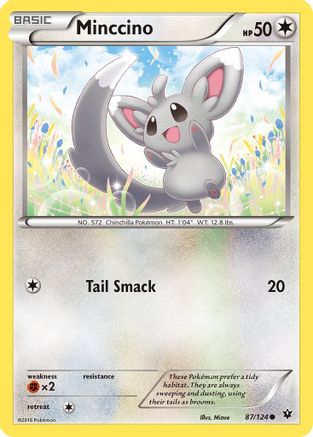 Minccino (87) (87) 087 XY Fates Collide - Common