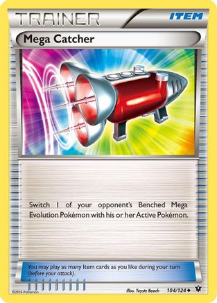 Mega Catcher 104/124 XY Fates Collide - Uncommon