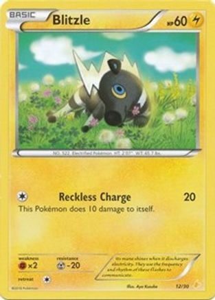 Blitzle (26) XY Trainer Kit Pikachu Libre & Suicune - Common