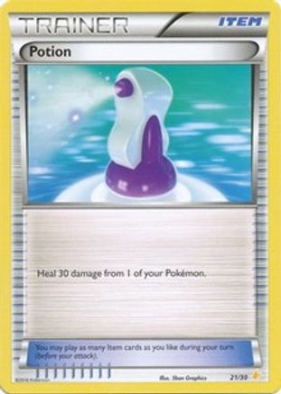 Potion (21 - Pikachu Libre Deck) XY Trainer Kit Pikachu Libre & Suicune - Common