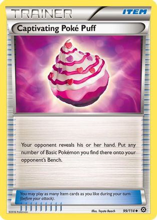 Captivating Poke Puff 099 XY Steam Siege - Uncommon