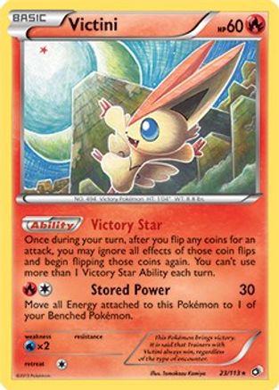 Victini (BW Legendary Treasures) 023/113 Deck Exclusives - Rare