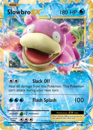 Slowbro EX 026 - Holofoil XY Evolutions - Ultra Rare
