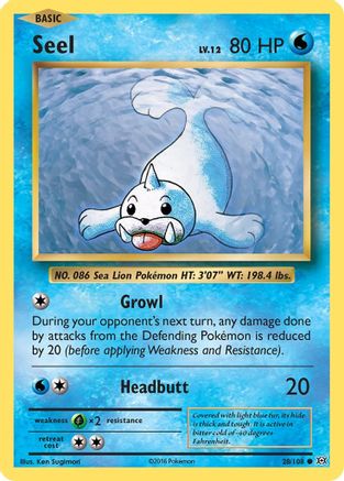 Seel 028 XY Evolutions - Common
