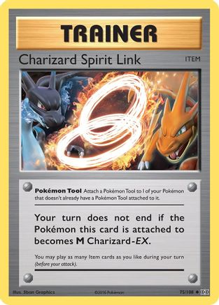 Charizard Spirit Link 075 XY Evolutions - Uncommon