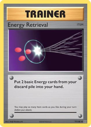 Energy Retrieval 077 XY Evolutions - Uncommon