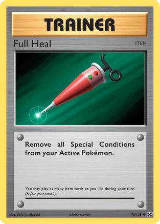 Full Heal 078 XY Evolutions - Uncommon