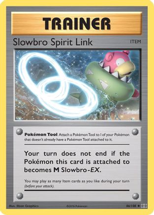 Slowbro Spirit Link 086 XY Evolutions - Uncommon