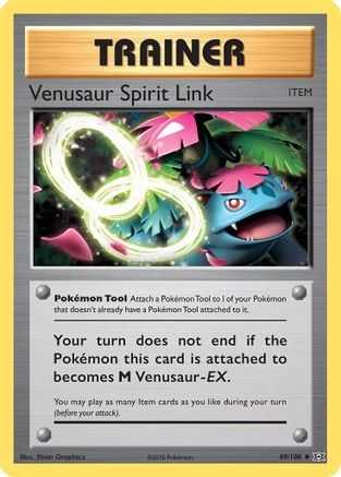 Venusaur Spirit Link 089 XY Evolutions - Uncommon